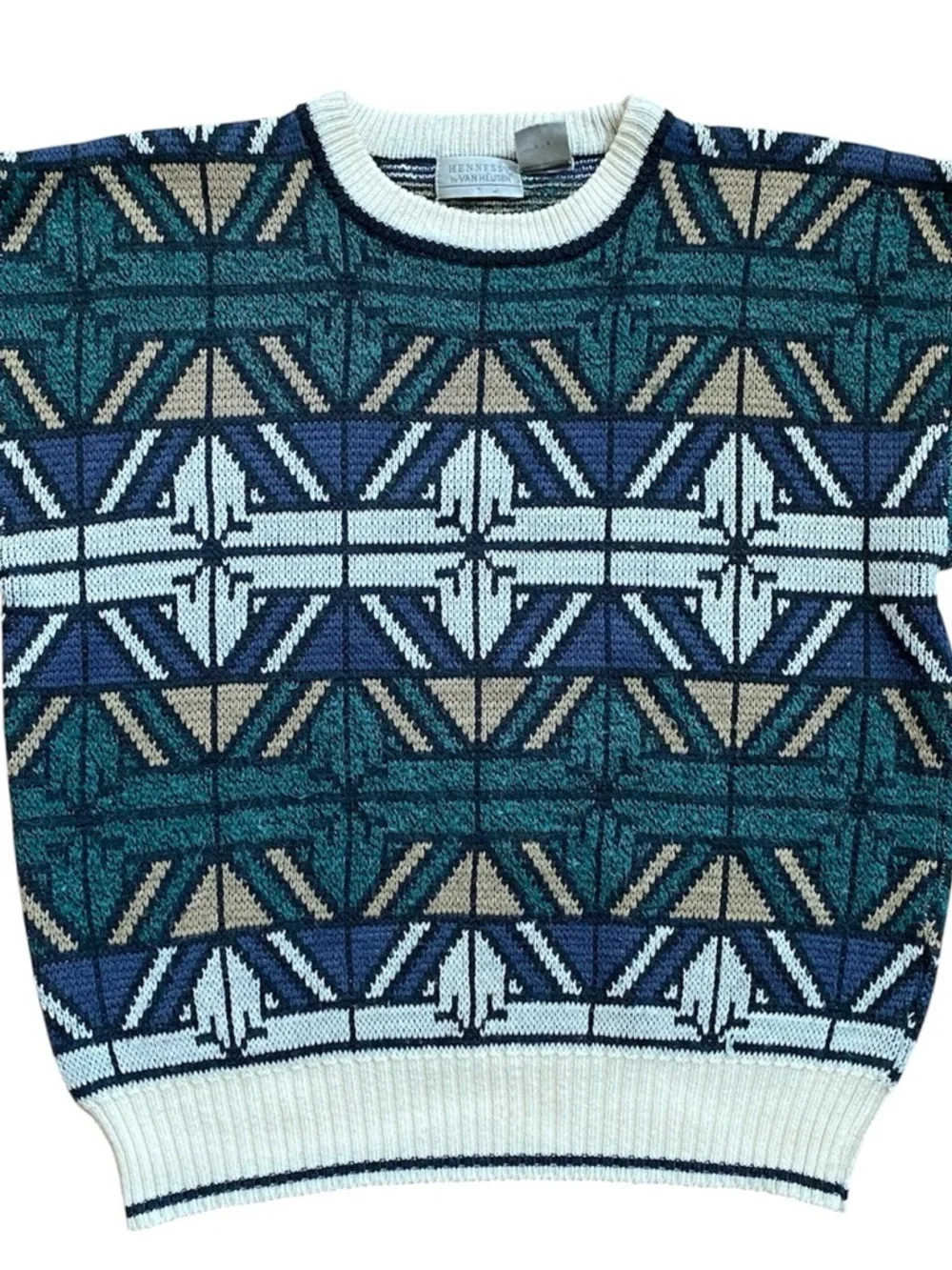 Vintage 1980/90s Van Heusen Hennessy Sweater Grandpa